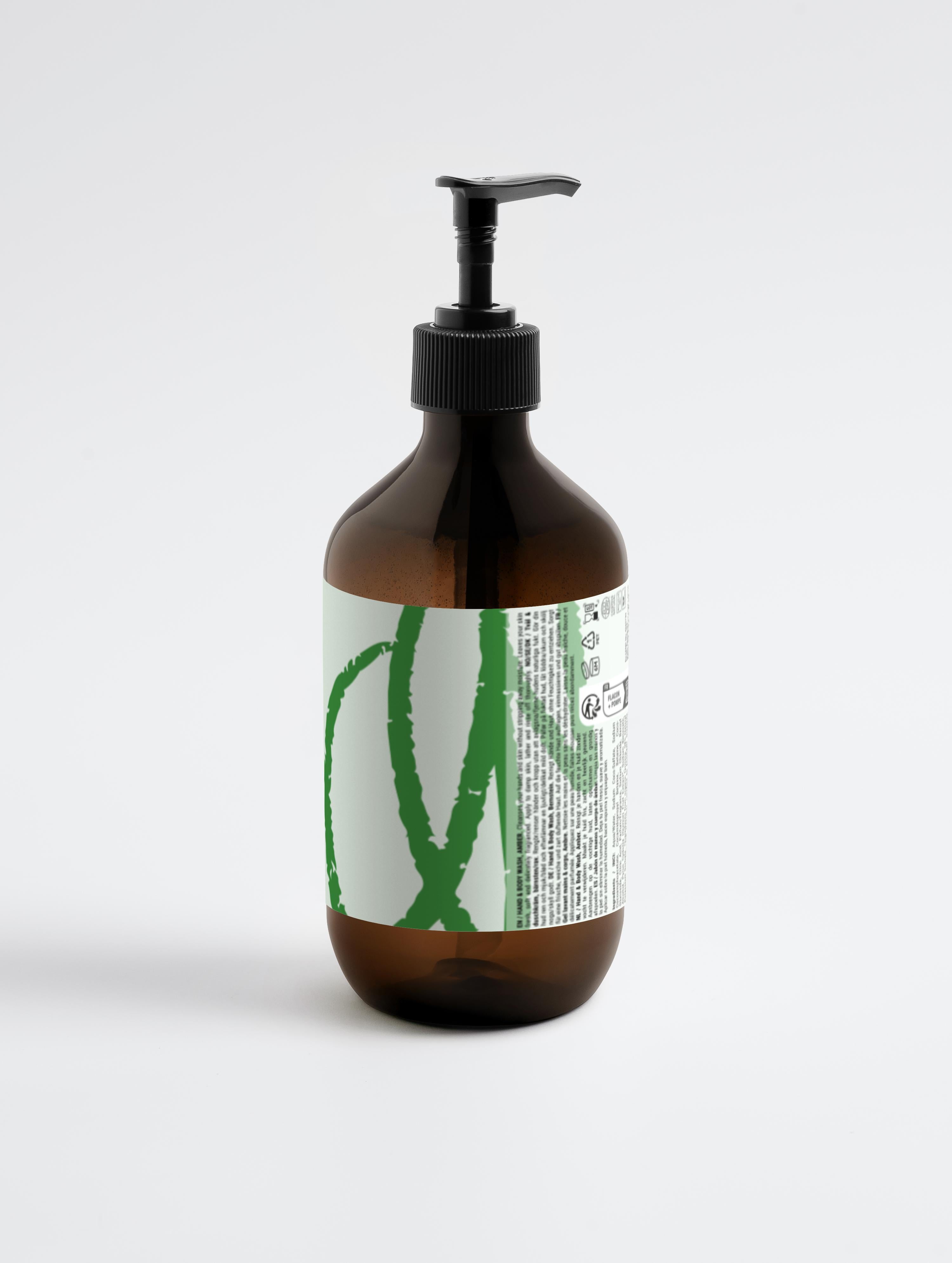 Hand & Body Wash, Patchouli & Amber Vanilla
